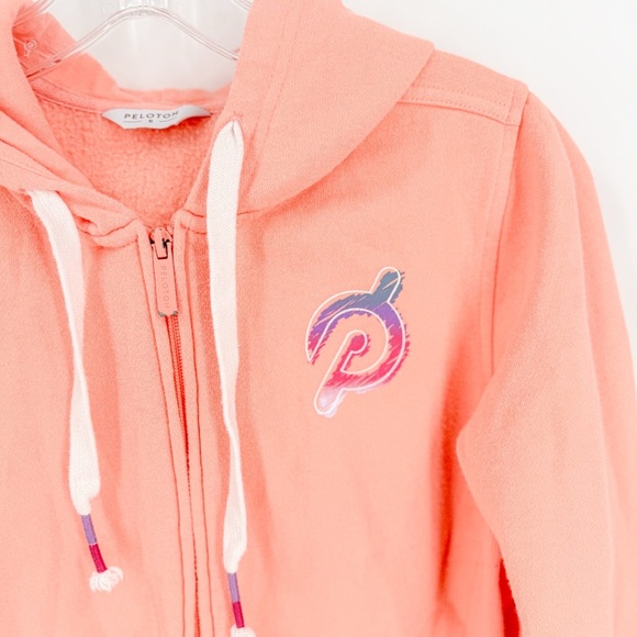 Peloton Coral Zip-Up Hoodie - Picture 2 of 4